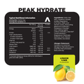 Peak Hydrate nutri Lemon Lime
