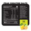 Peak Creatine salts nutri Lemon Lime