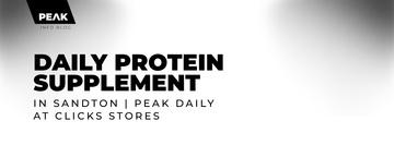 Daily protein supplement Sandton product display