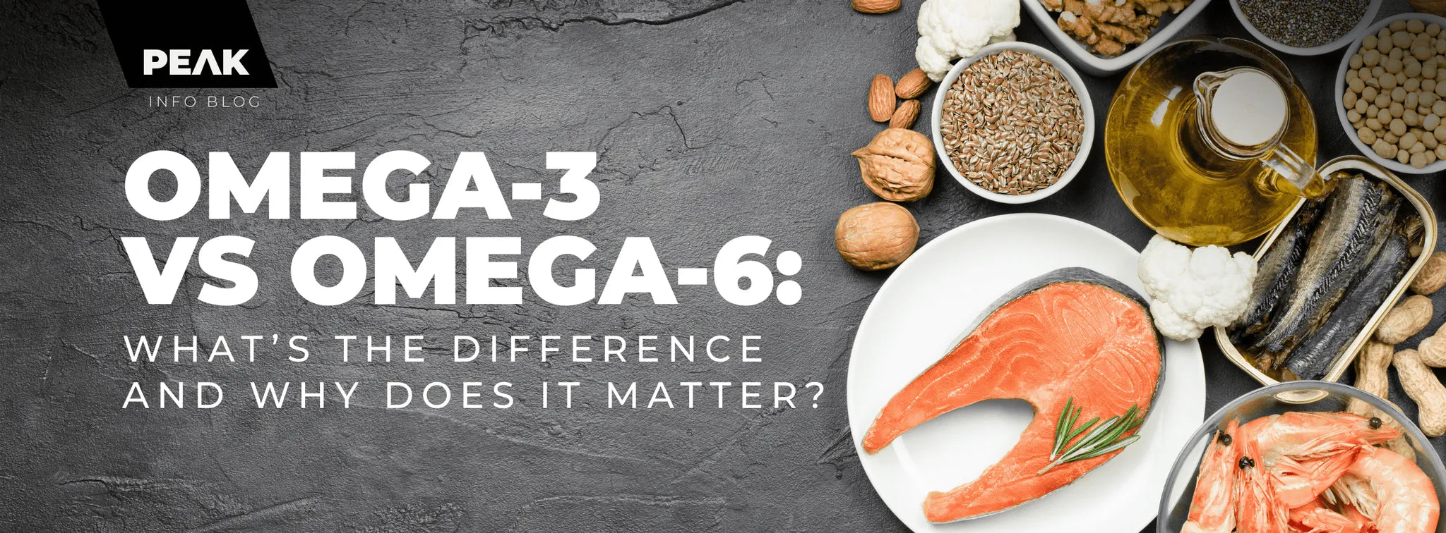 Omega-3 vs Omega-6: What's the difference and why does it matter?