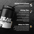 Peak Protein mixing