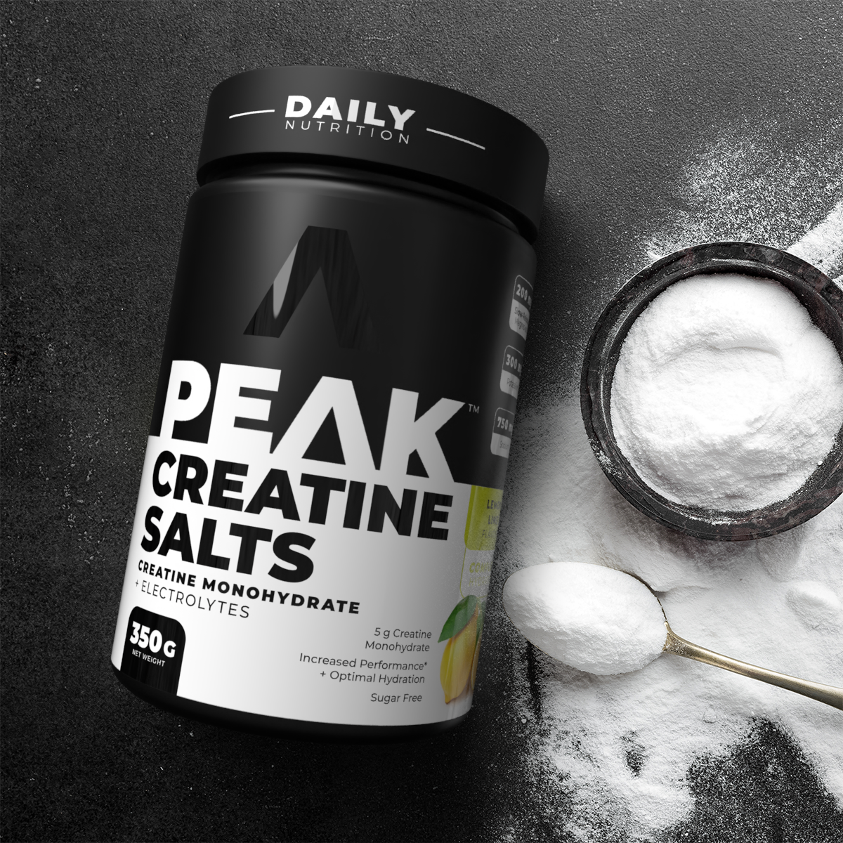Peak Creatine salts lifestyle