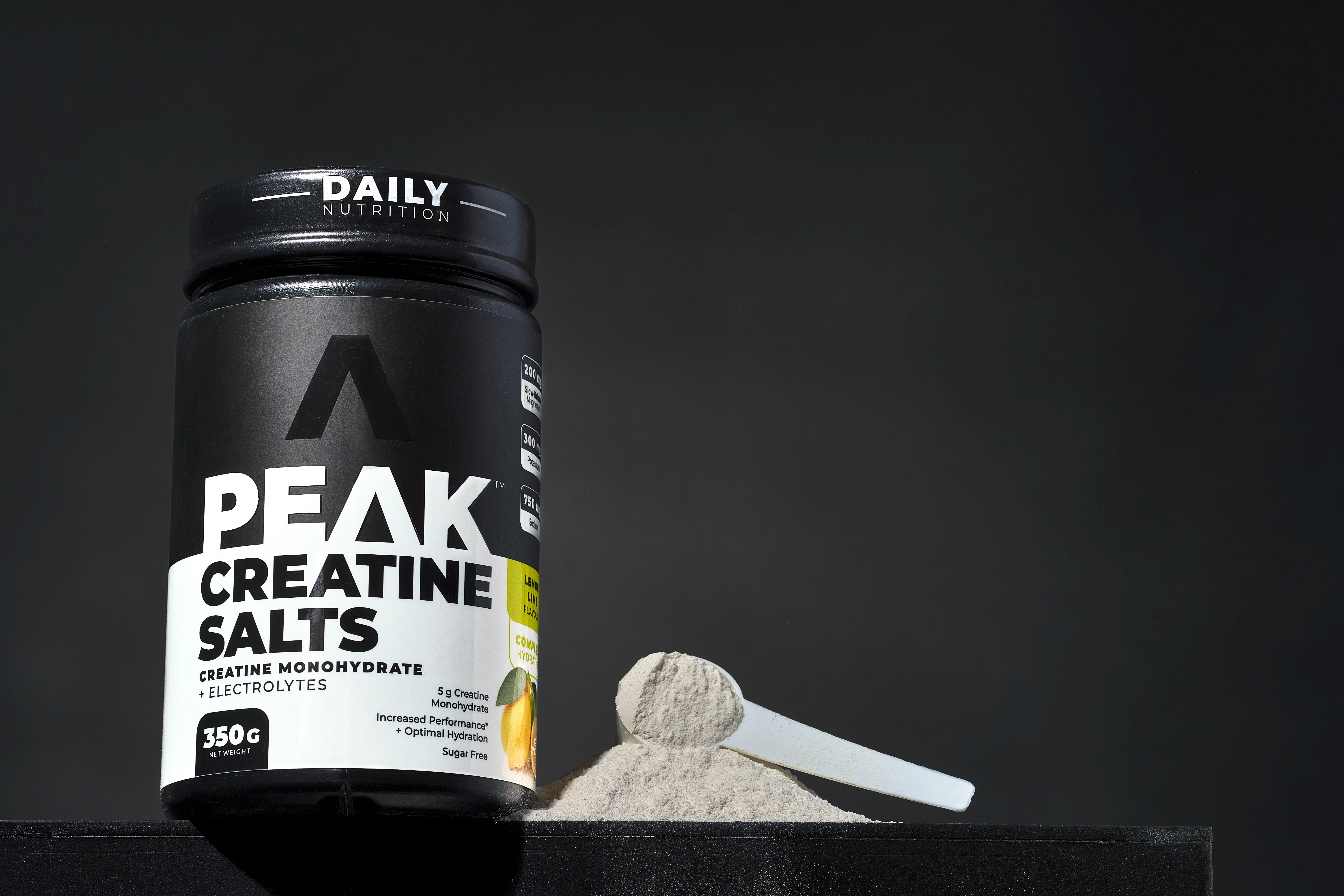 PEAK Creatine Salts product for consistent Cape Town training