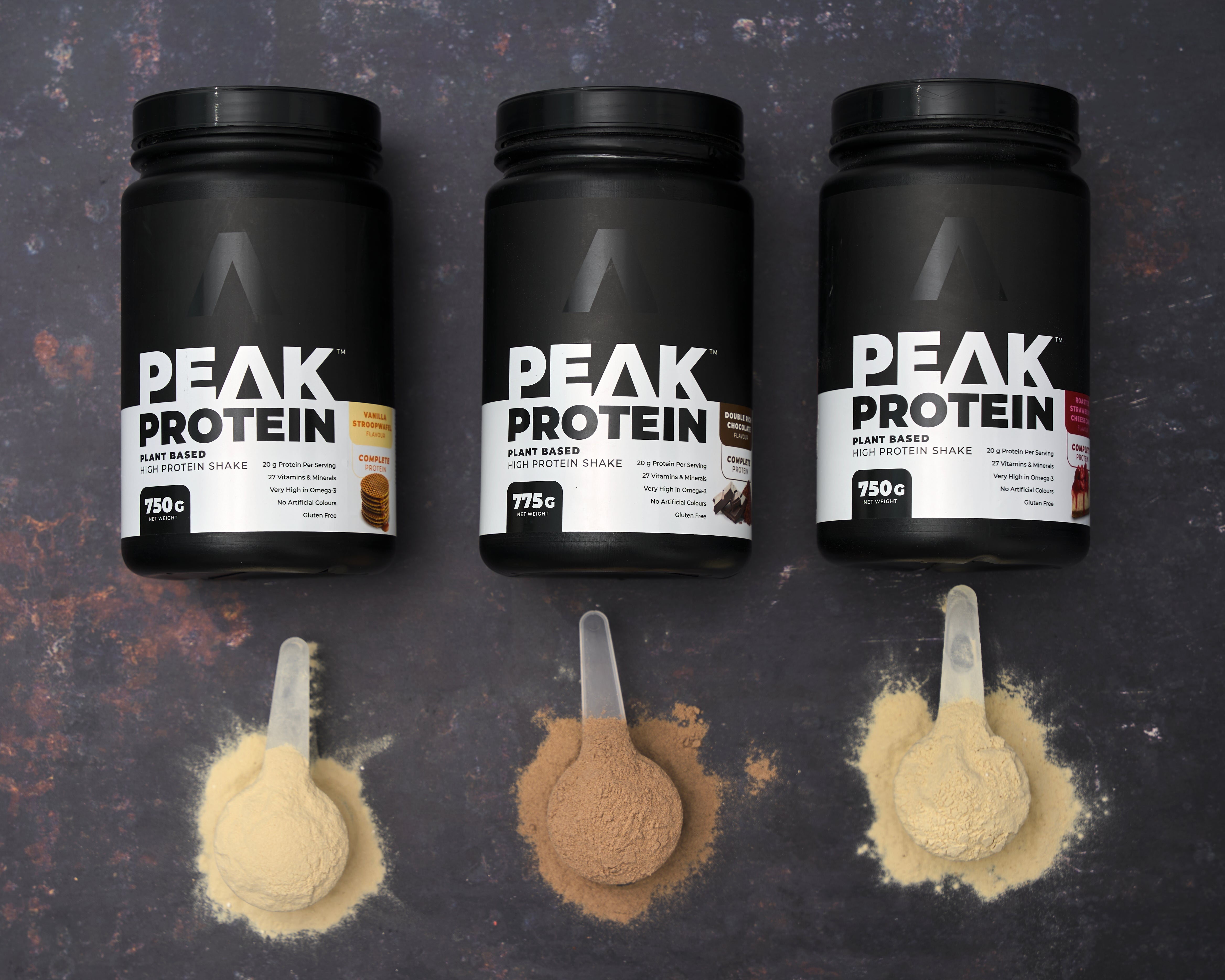 PEAK Protein daily plant-based protein for Cape Town routines